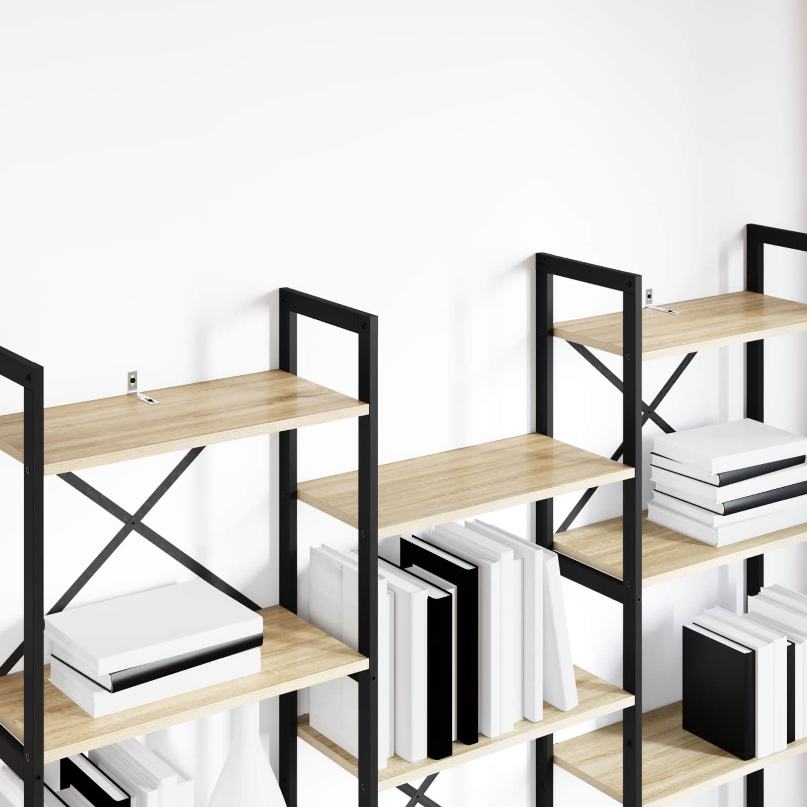 Βραχίονας κατά της ανατροπής Μονόχρωμο 12 pcs Ασημί Σίδερο