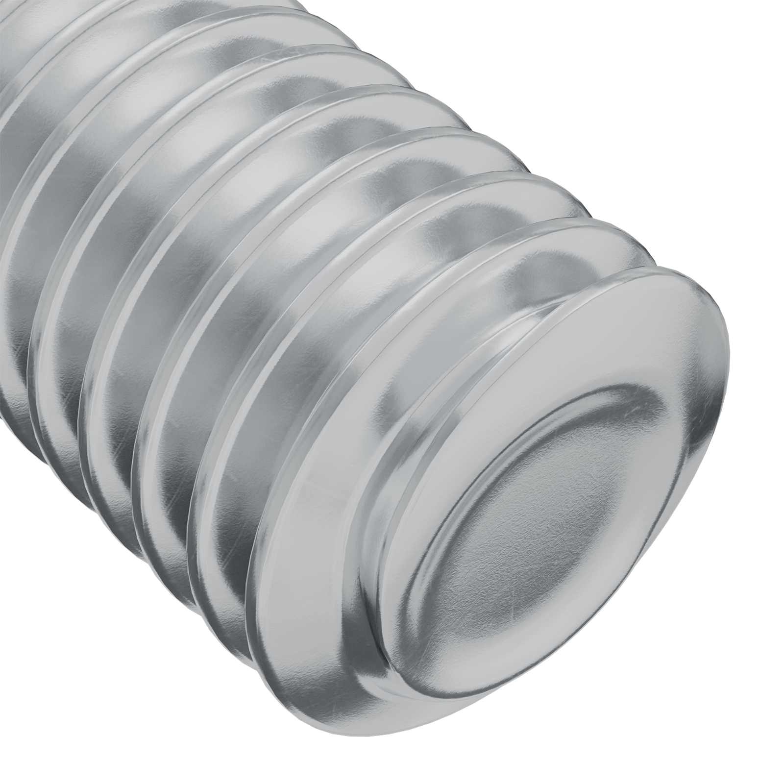 Βίδα κλειδώματος Μονόχρωμο 2 pcs Ασημί M6 x 12 mm Ατσάλι