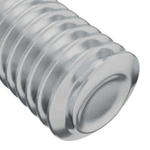 Βίδα κλειδώματος Μονόχρωμο 2 τεμ. Ασημί M6 x 12 mm Ατσάλι