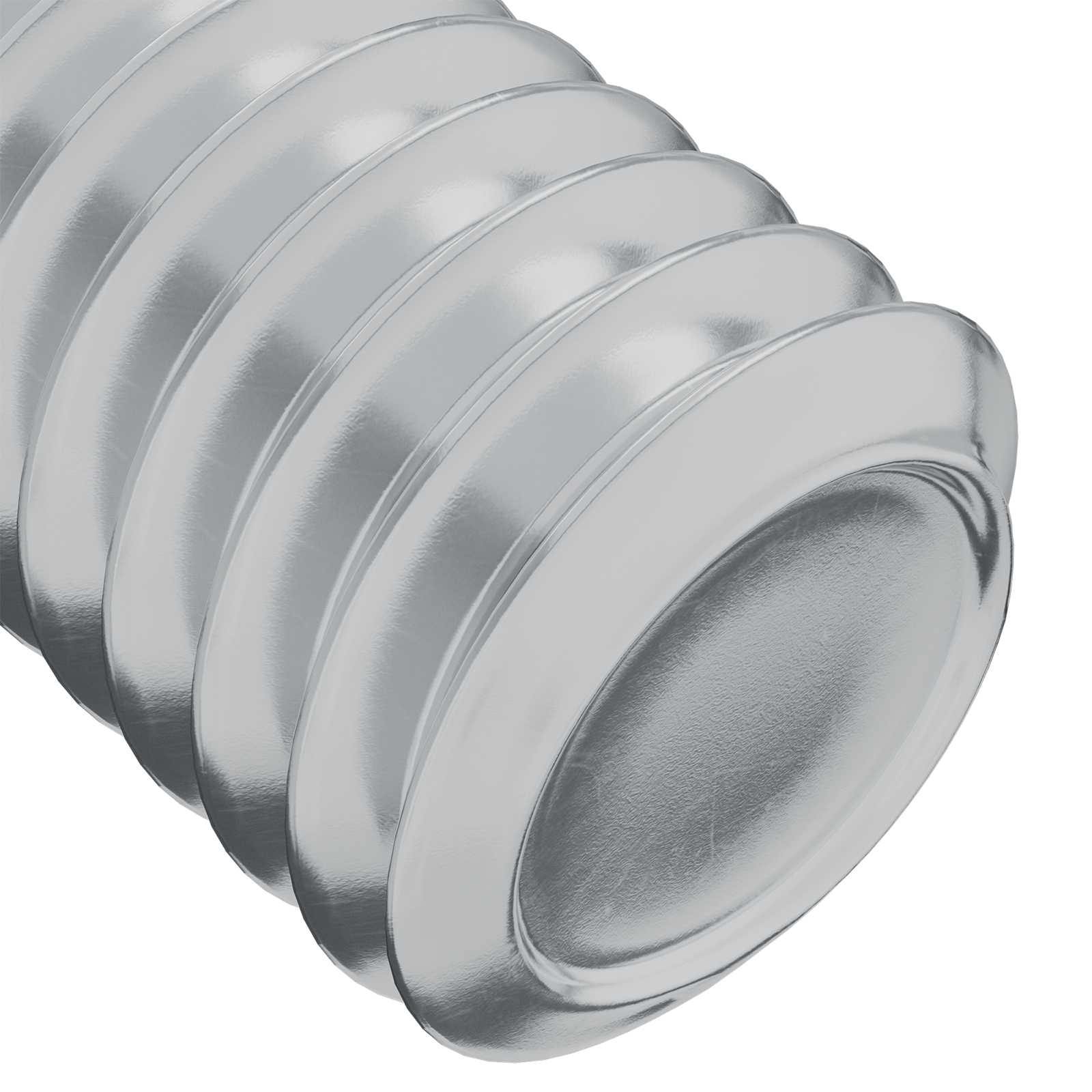 Βίδα κλειδώματος Μονόχρωμο 12 pcs Ασημί M6 x 30 χιλ. Ατσάλι