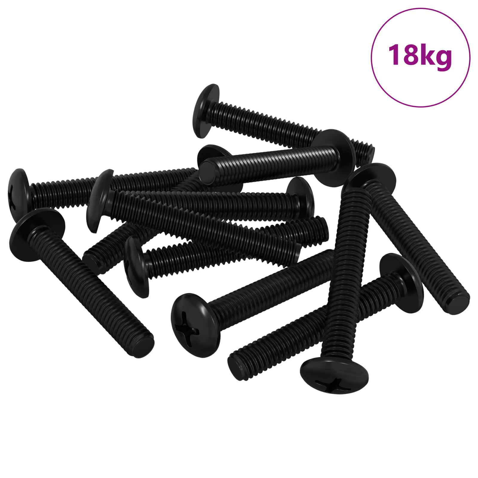 Βίδα 2647 pcs Ασημί 5 x 30 mm Σίδερο