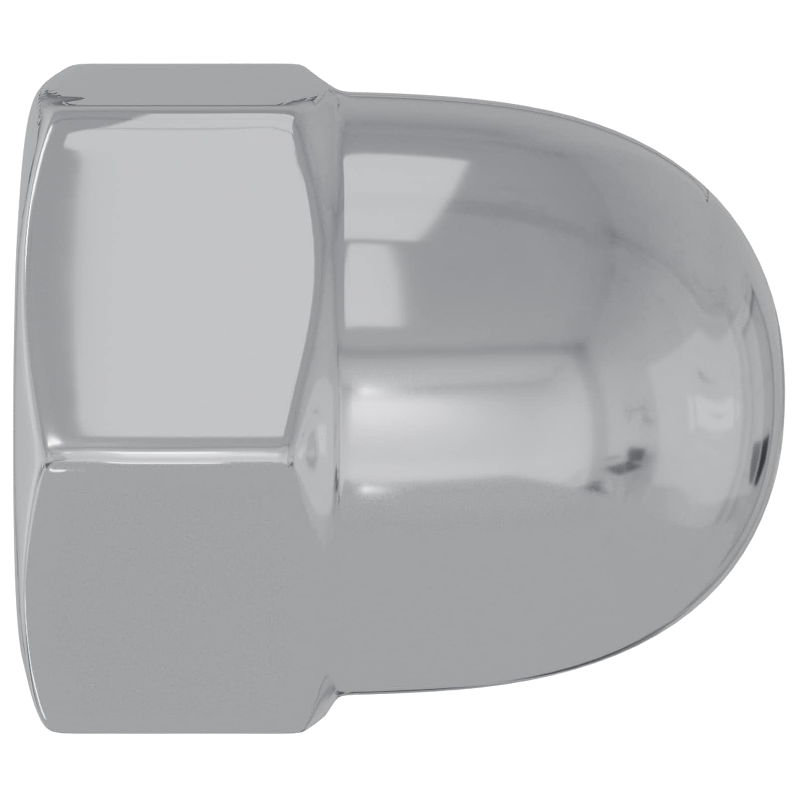 Καρύδι 2 pcs Ασημί M6 x 10 χιλ. Σίδερο