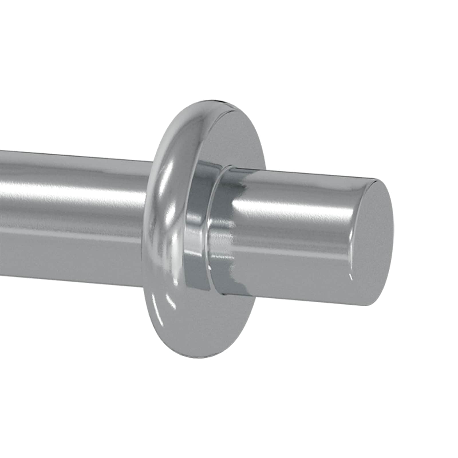 Στήριγμα Ραφιού 2 pcs Ασημί 8,6 x 8,6 x 14,6 mm Ατσάλι