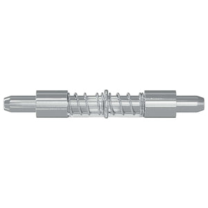 Κλείστρο 12 τεμ. Ασημί 46 x 17 x 1,2 mm Ατσάλι