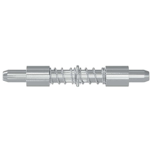 Κλείστρο 12 τεμ. Ασημί 46 x 17 x 1,2 mm Ατσάλι