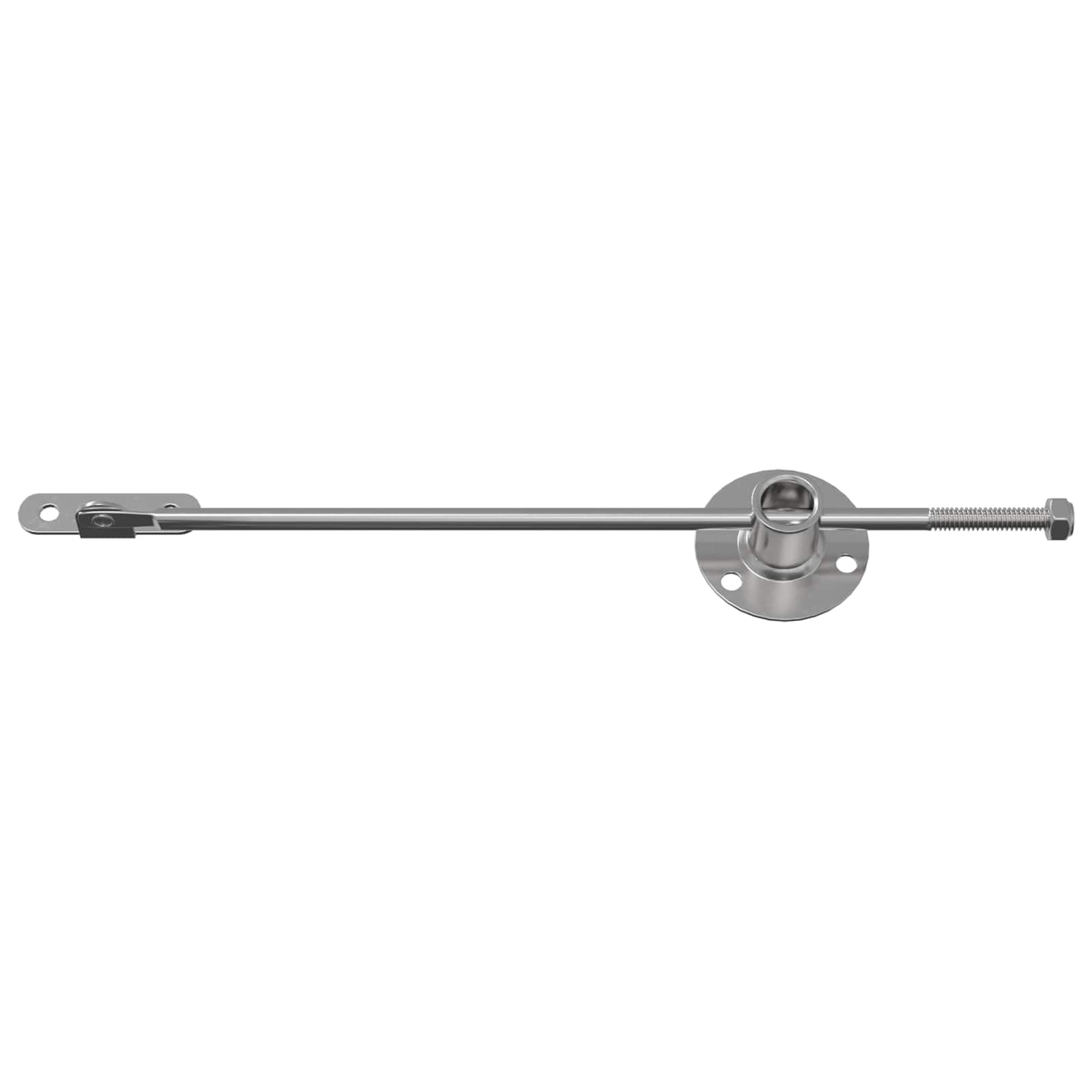 Μεντεσές με ράβδο έλξης 2 pcs Ασημί 190 mm Σίδερο - Pakobazaar
