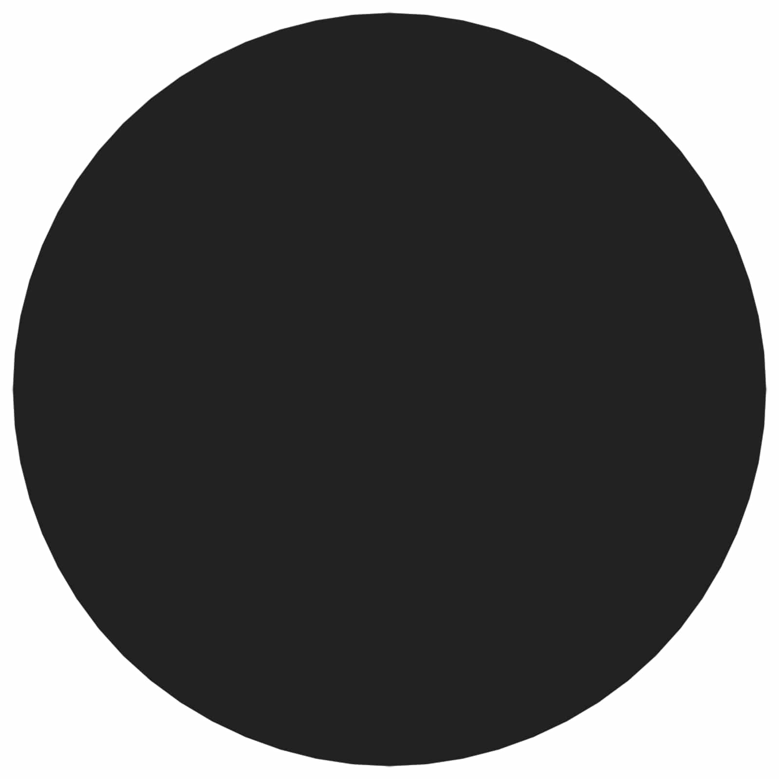 Αυτοκόλλητη Κάλυψη Βιδών 2 pcs Μαύρο Ø 20 x 0,5 mm