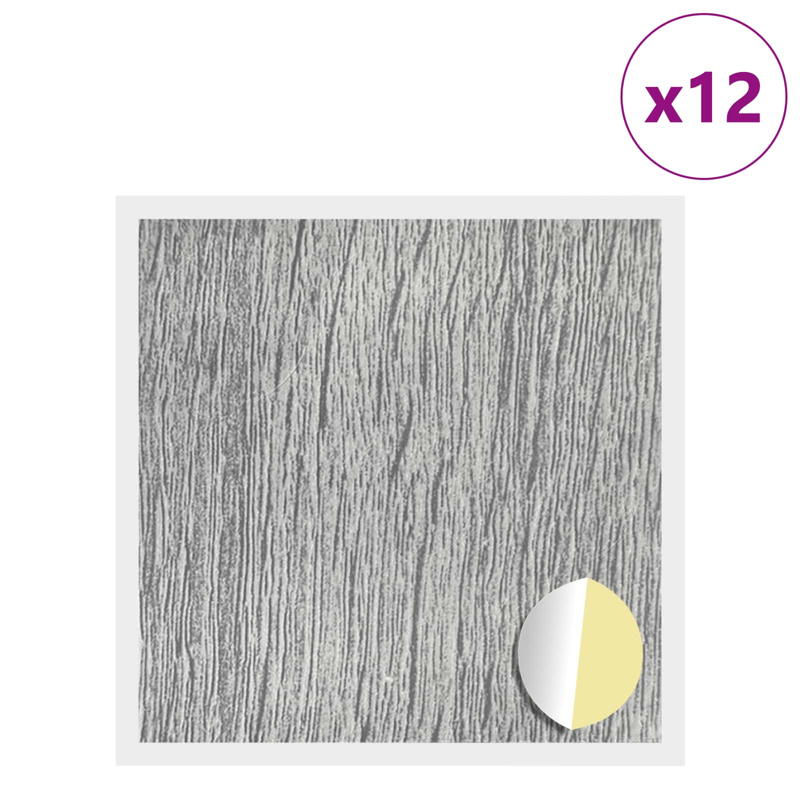 Αυτοκόλλητη Κάλυψη Βιδών 12 pcs Γκρίζο Σονομα Ø 20 x 0,5 mm