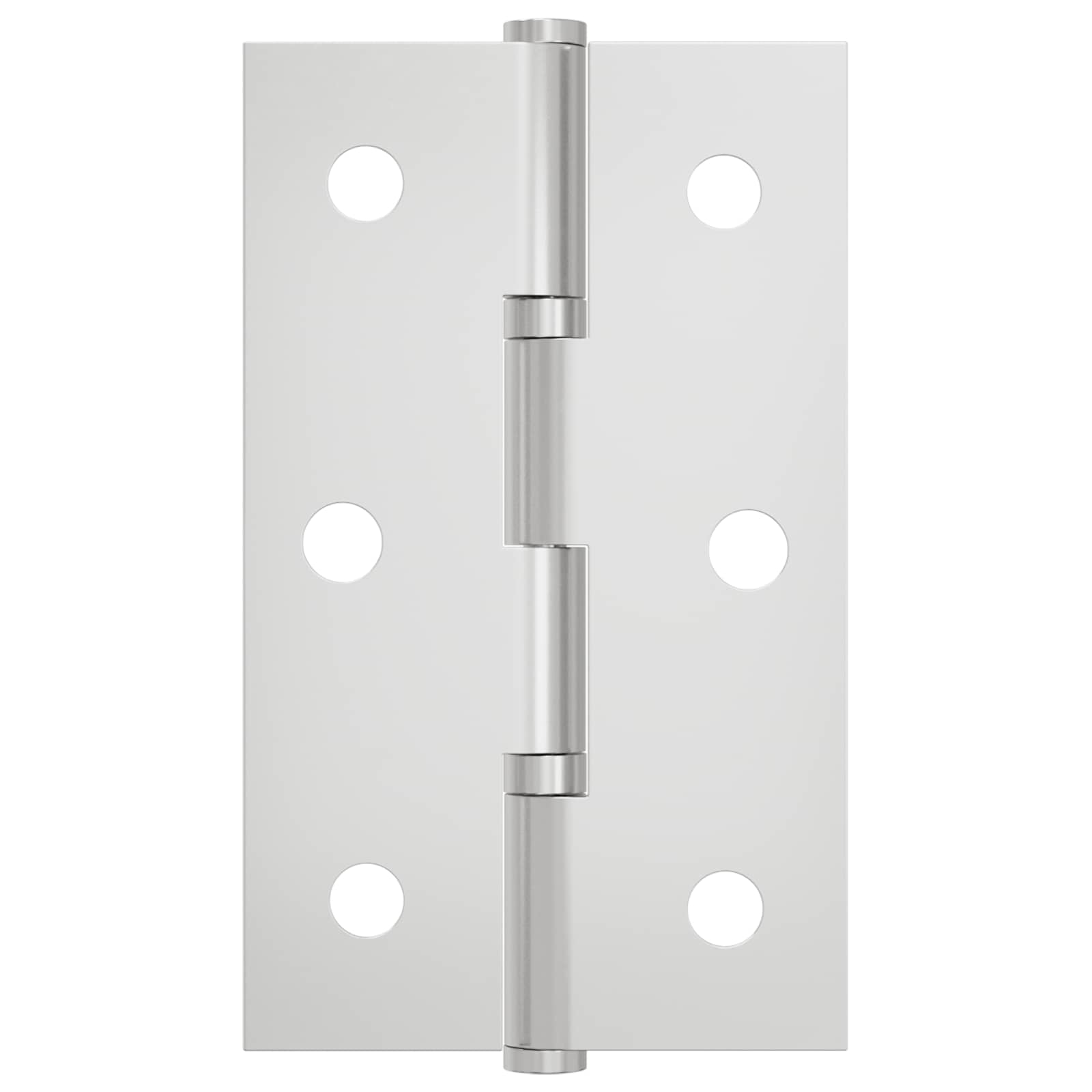 Άξονας Μονόχρωμο 2 pcs Ασημί 58 x 35 x 1 mm Ατσάλι