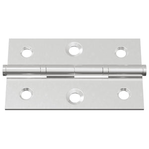 Άξονας Μονόχρωμο 2 τεμ. Ασημί 58 x 35 x 1 mm Ατσάλι