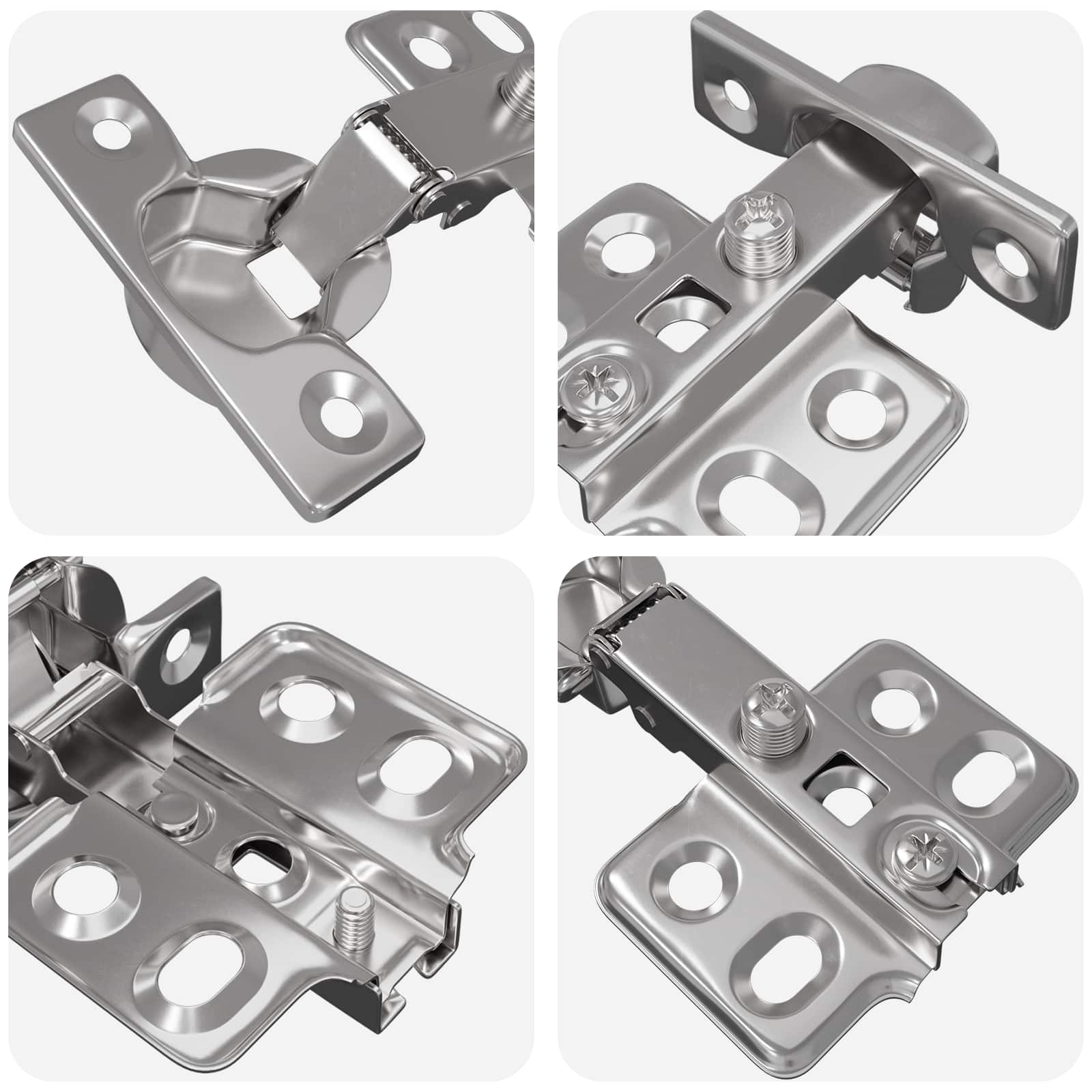 Άξονας 2 pcs Νίκελ 85 x 52,5 x 9,5 χιλ Σίδερο - Pakobazaar