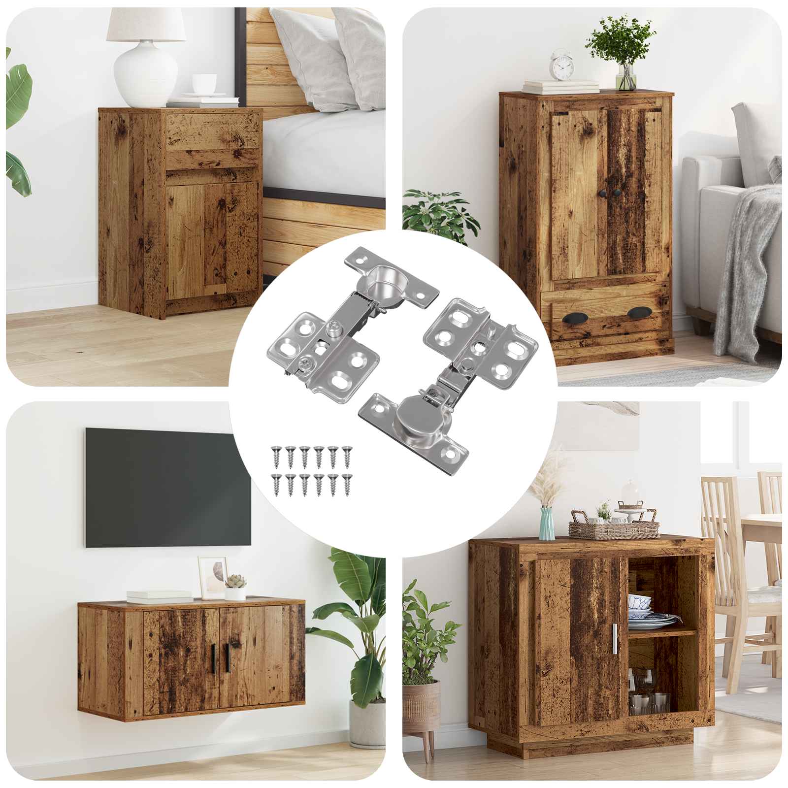 Άξονας 2 pcs Νίκελ 85 x 52,5 x 9,5 χιλ Σίδερο - Pakobazaar