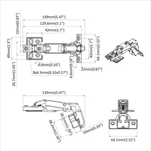 Άξονας 12 pcs Νίκελ 139 x 64,1 x 10 χλμ Σίδερο - Pakobazaar