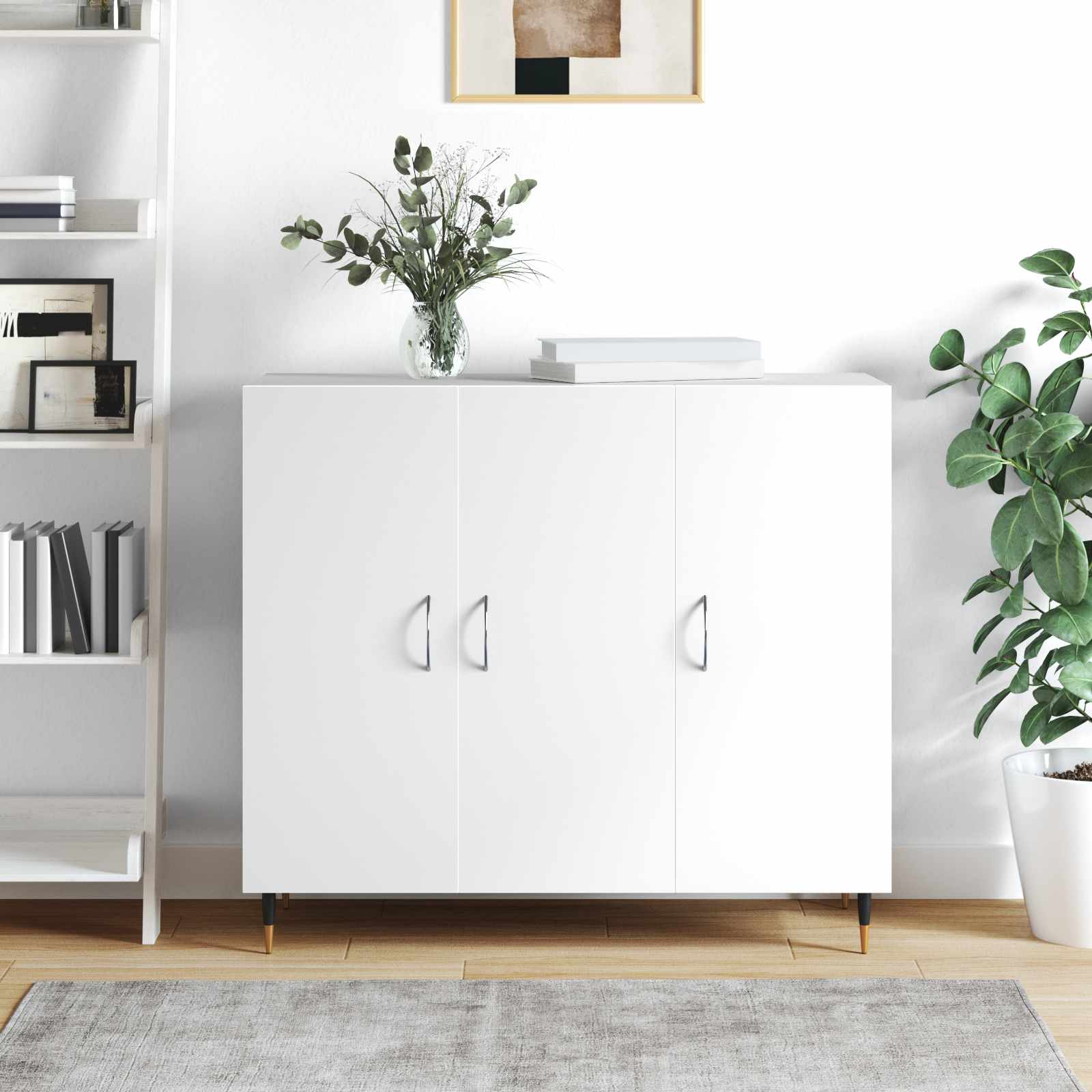 Λαβή 2 pcs Ασημί 107 x 3.6 x 23 χιλ. Ανοξείδωτο ατσάλι