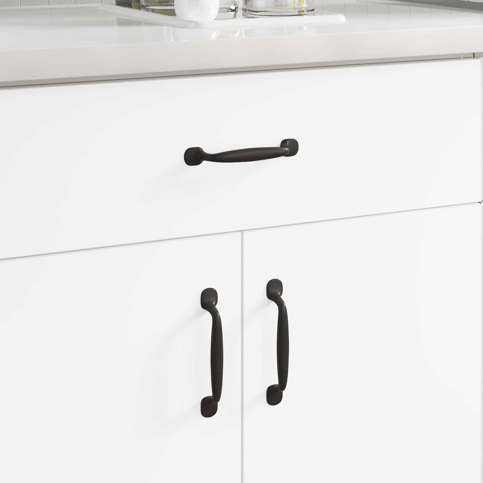 Χειριστήριο Επίπλου 12 pcs Μαύρο 130 x 19,4 x 22,3 χιλ. - Pakobazaar