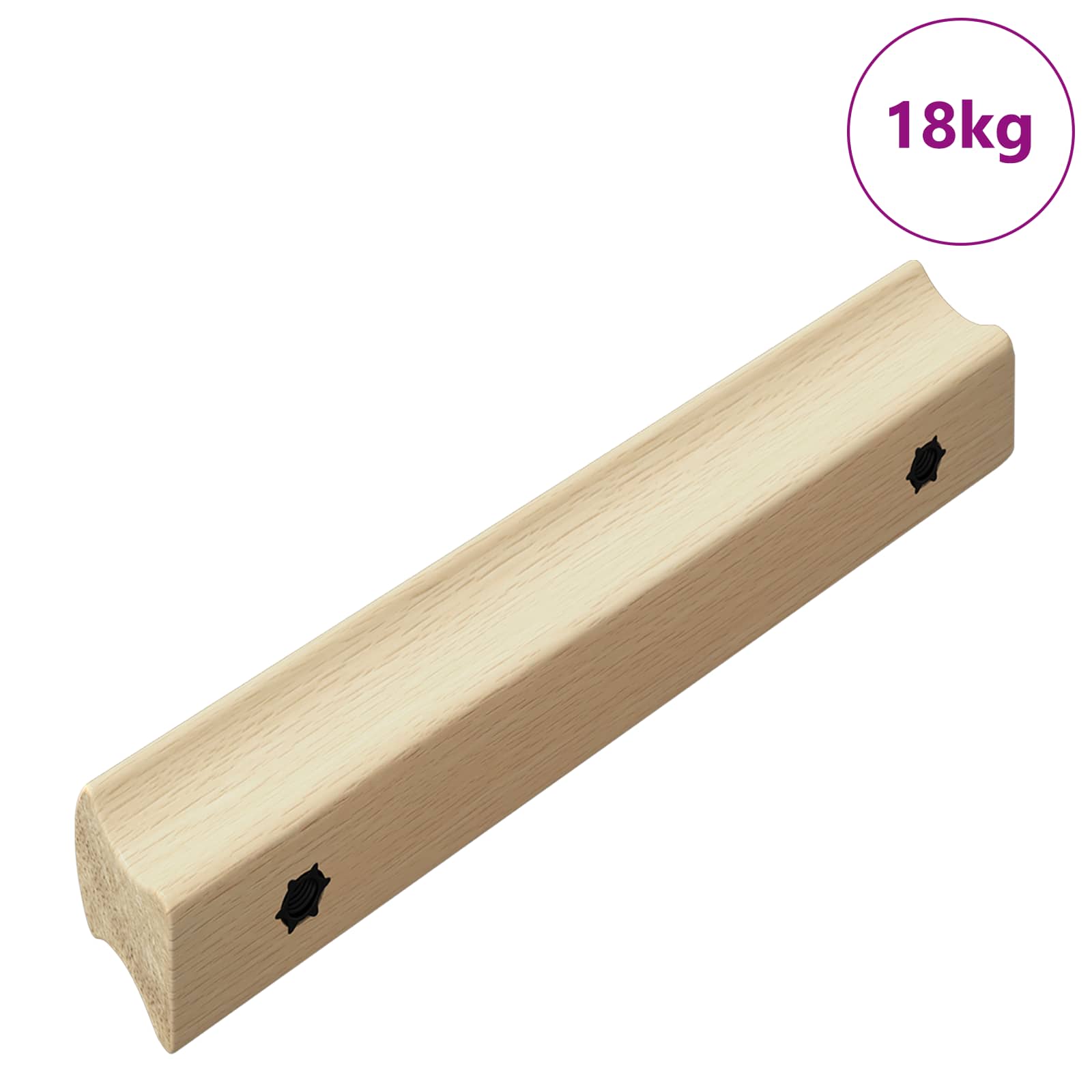 Ευθεία Λαβή 587 pcs Φυσικό Χρώμα Ξύλου 130 x 25 x 30 mm