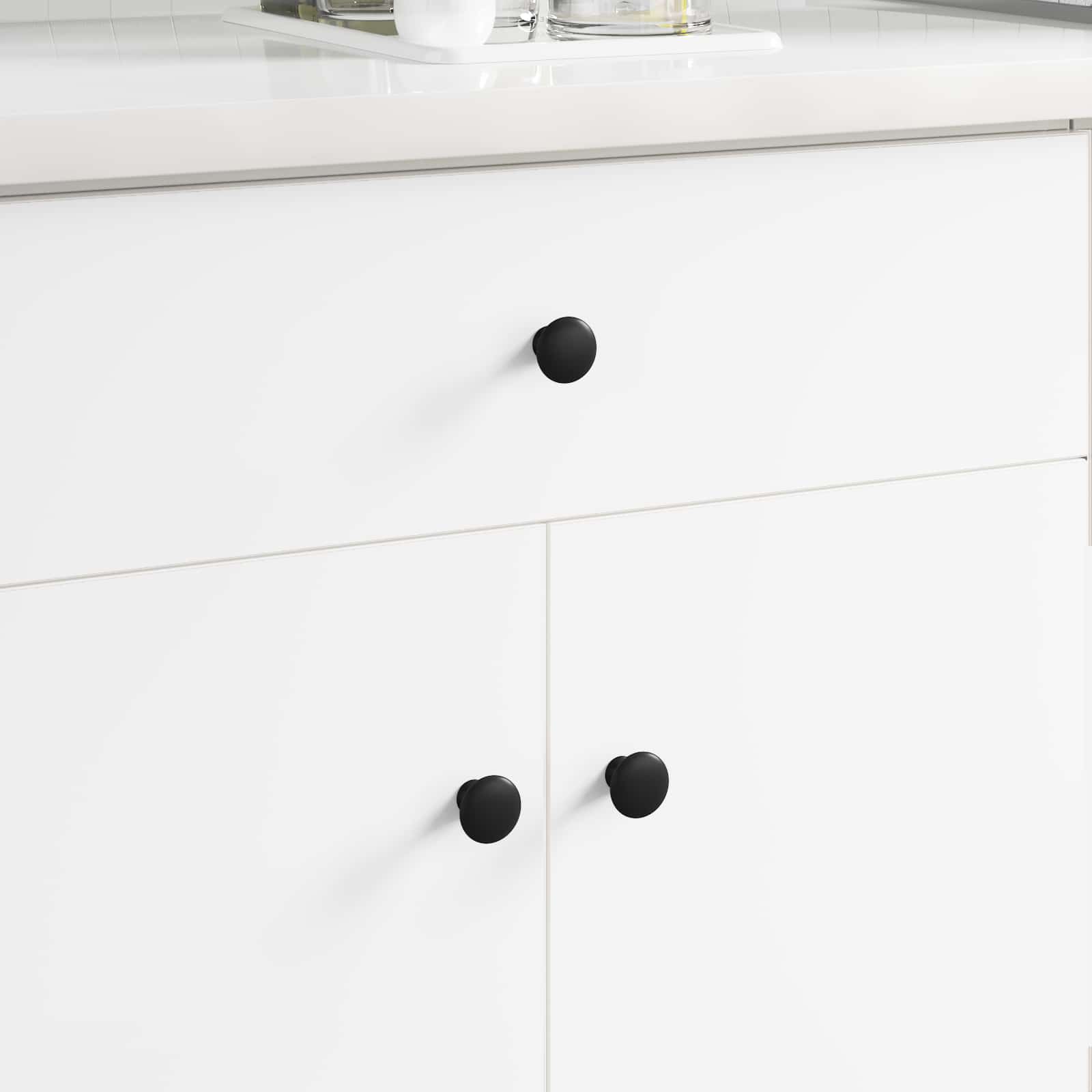 Λαβή 1461 pcs Μαύρο Ø30 χιλ. Αλουμίνιο