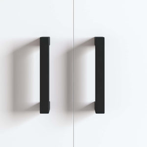 Χειριστήριο Επίπλου 2 τμχ. Μαύρο 105 x 12 x 36 mm Σίδερο - Pakobazaar