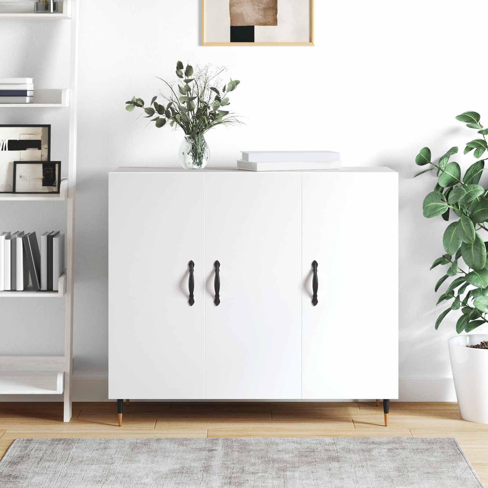 Λαβή 2 pcs Μαύρο 143 x 19,2 x 20 χιλ Κράμα Ψευδαργύρου - Pakobazaar