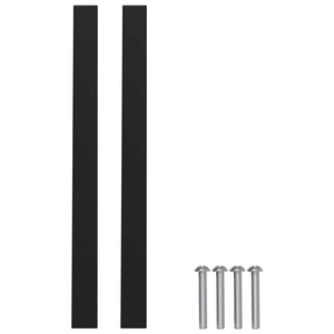 Χειριστήριο Ντουλάπας 12 pcs Μαύρο 150 x 12,3 x 35,2 χιλ - Pakobazaar