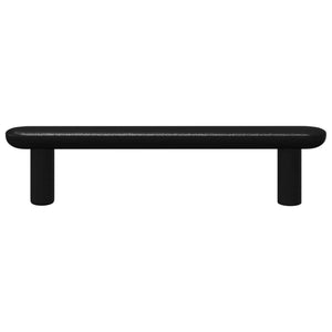 Χειριστήριο Ντουλάπας 2 τμχ. Μαύρο 121 x 16.6 x 28.3 mm Σίδερο