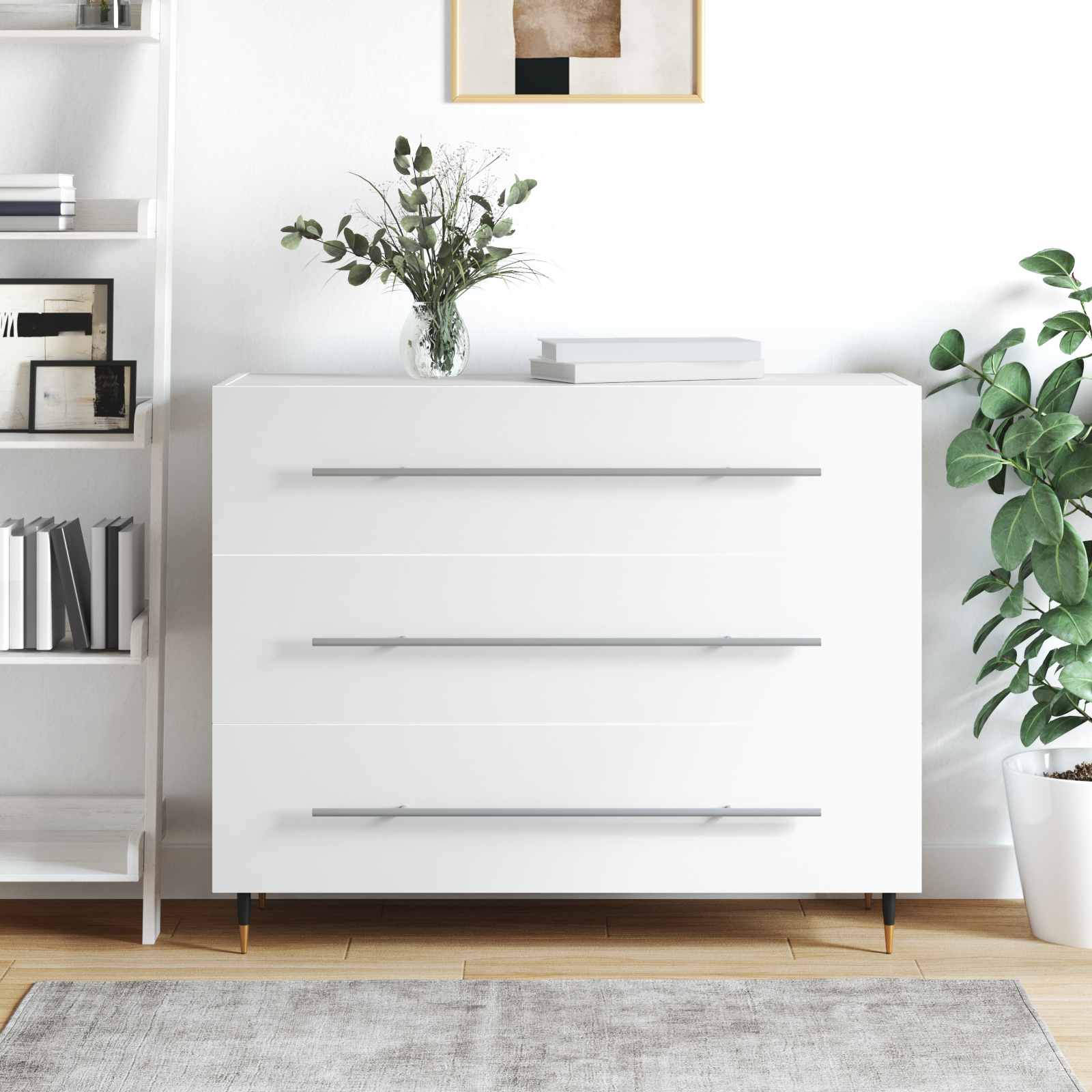 Χειριστήριο Ντουλάπας 2 pcs Ασημί 700mm Ανοξείδωτο ατσάλι - Pakobazaar