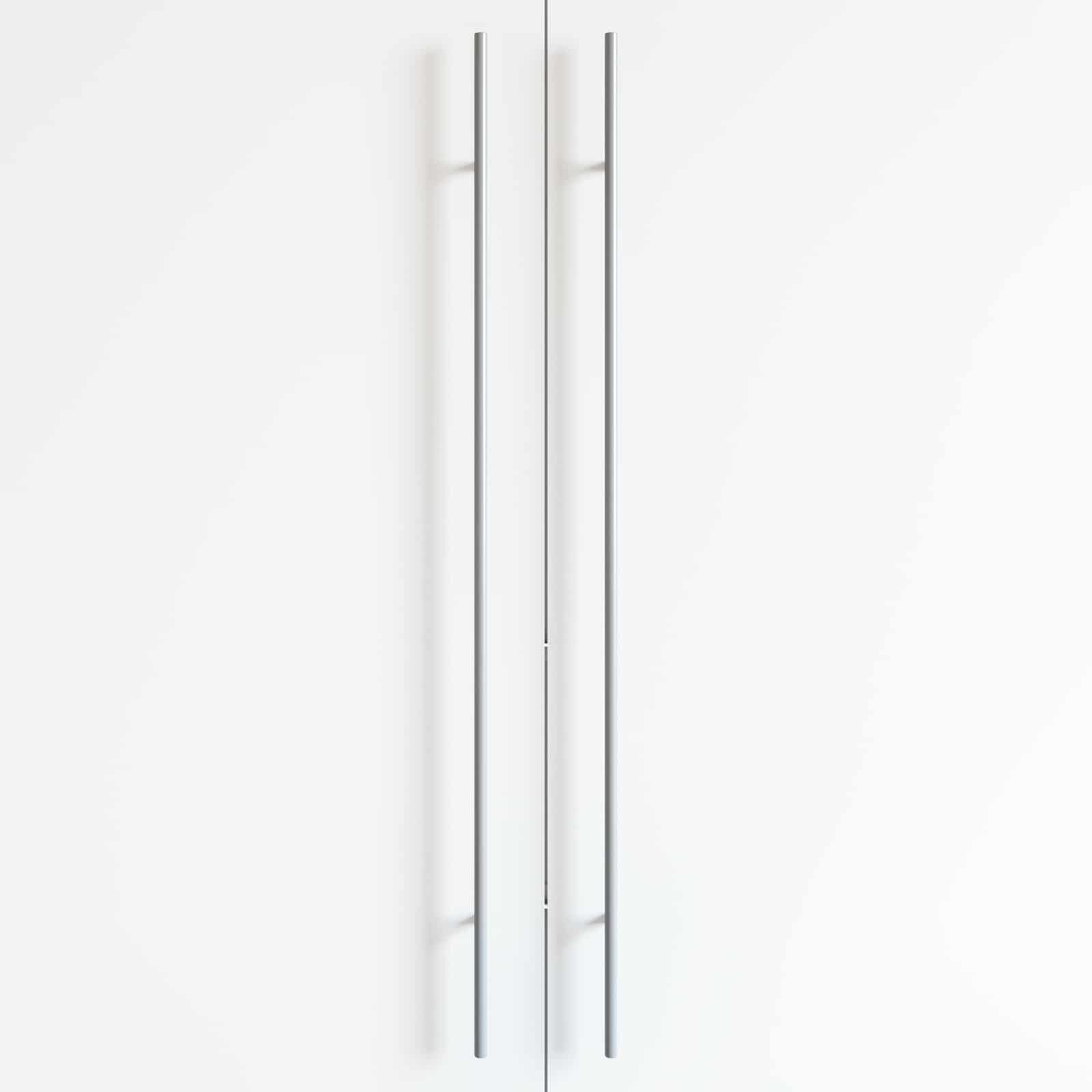 Χειριστήριο Ντουλάπας 12 pcs Ασημί 900 χιλιοστά - Pakobazaar