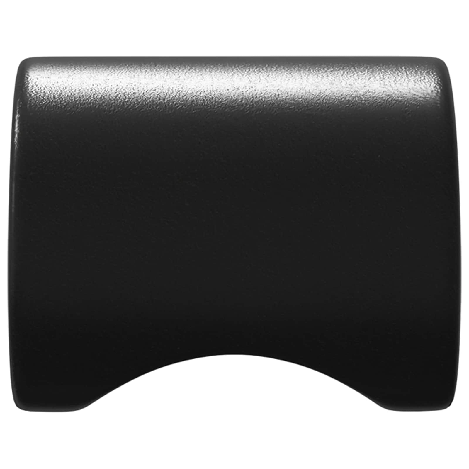 Χερούλι ντουλάπας 2 pcs Μαύρο 18 x 23 χιλιοστά Σίδερο