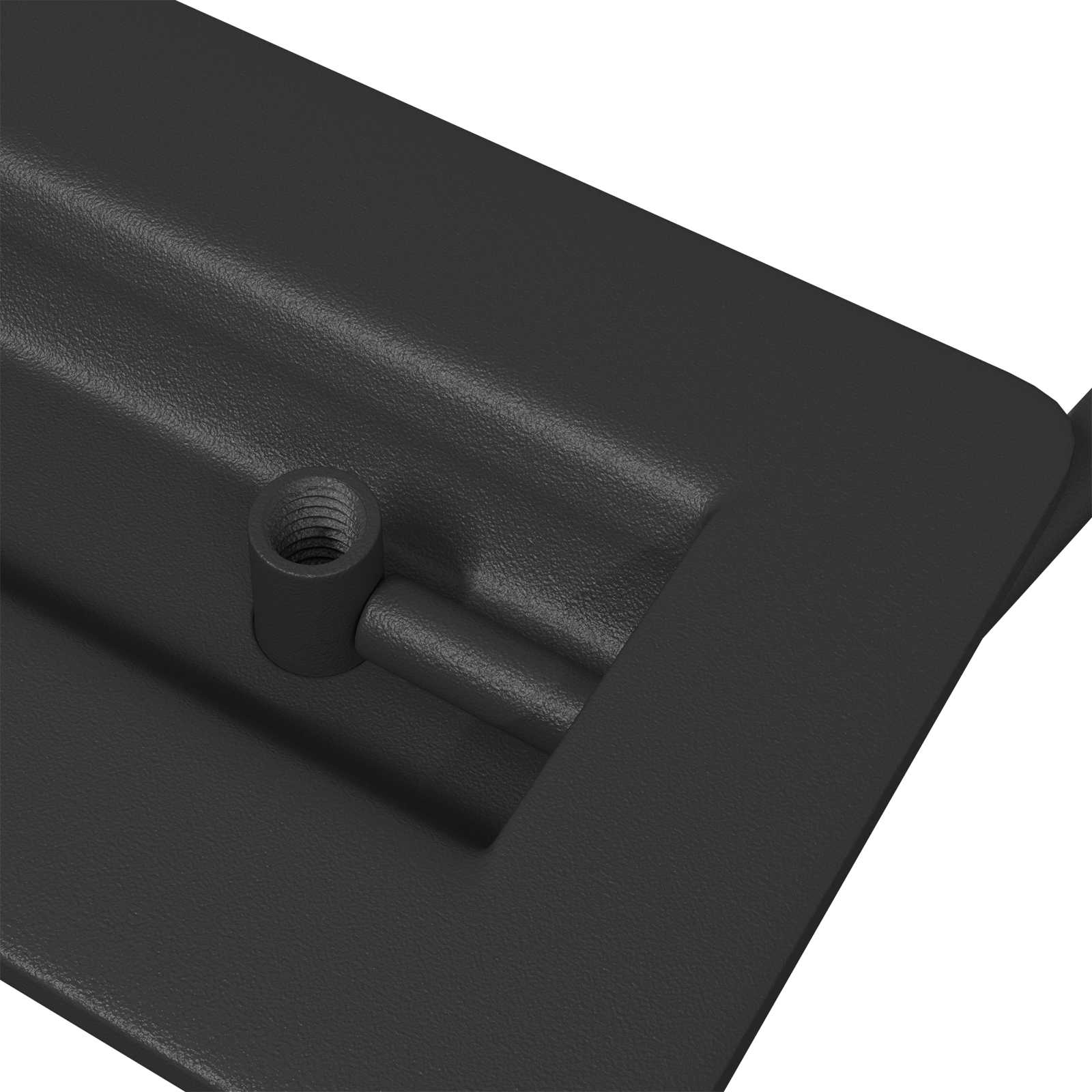 Χερούλια Ντουλαπιών 2 pcs Μαύρο 85 x 45 χιλ Μέταλλο - Pakobazaar