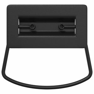 Χερούλια Ντουλαπιών 2 pcs Μαύρο 85 x 45 χιλ Μέταλλο - Pakobazaar