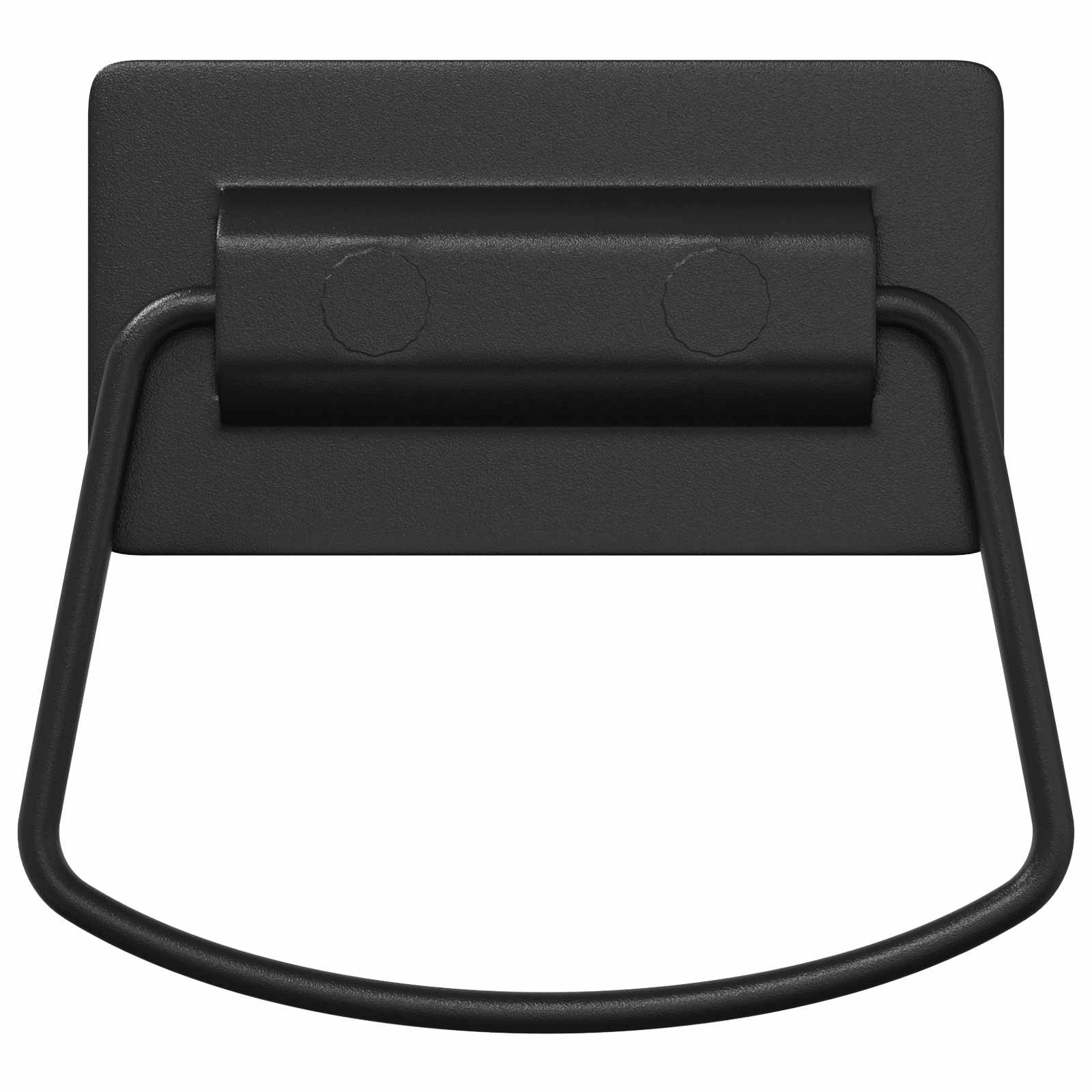 Χερούλια Ντουλαπιών 2 pcs Μαύρο 85 x 45 χιλ Μέταλλο - Pakobazaar