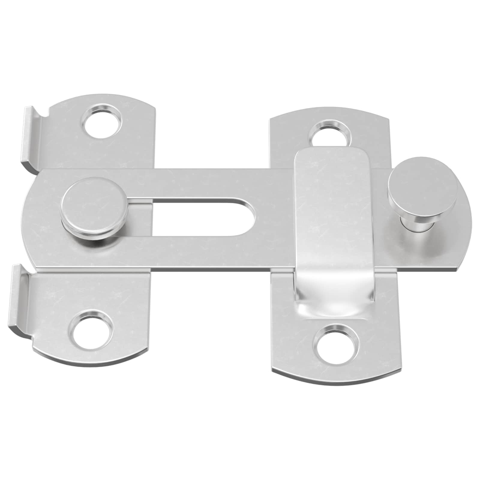 Μεταλλικός κλειδαριάς πόρτας 12 pcs Ασημί 70 x 8 mm Ατσάλι