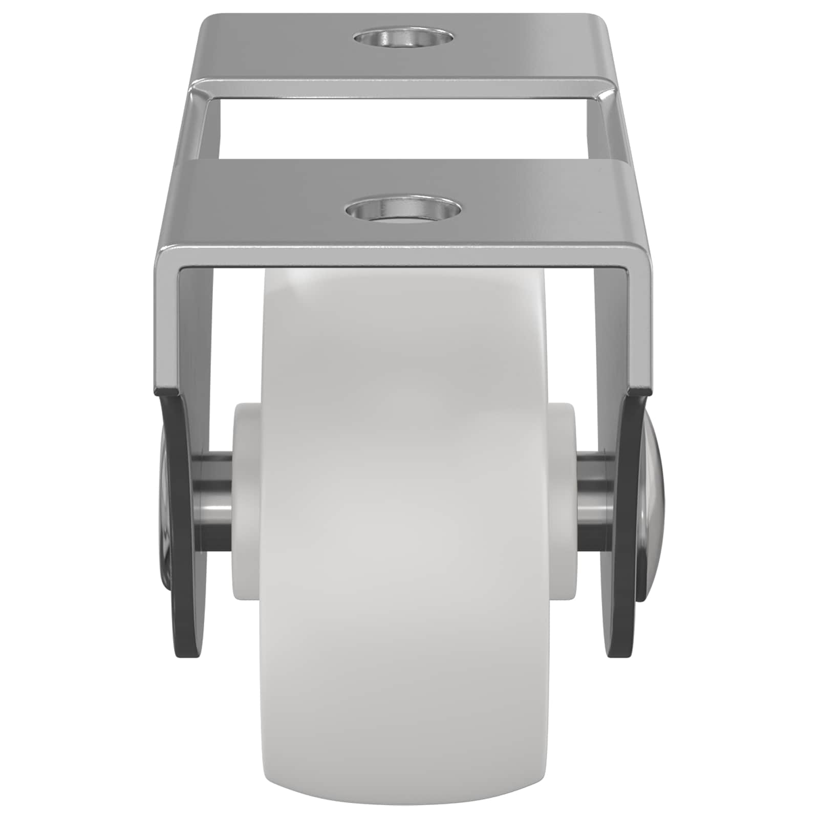 Τροχίσκος 12 pcs Λευκό 42 x 11,5 x 29 mm Σίδερο