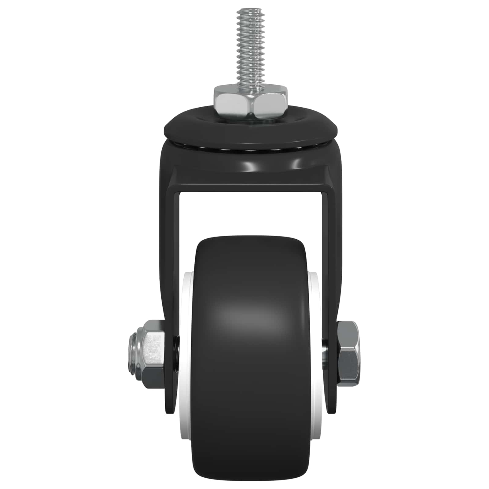 Στρόφιγγα 2 pcs Μαύρο 40,4 x 40,4 x 19,7 χιλ Σίδερο και νάιλον - Pakobazaar