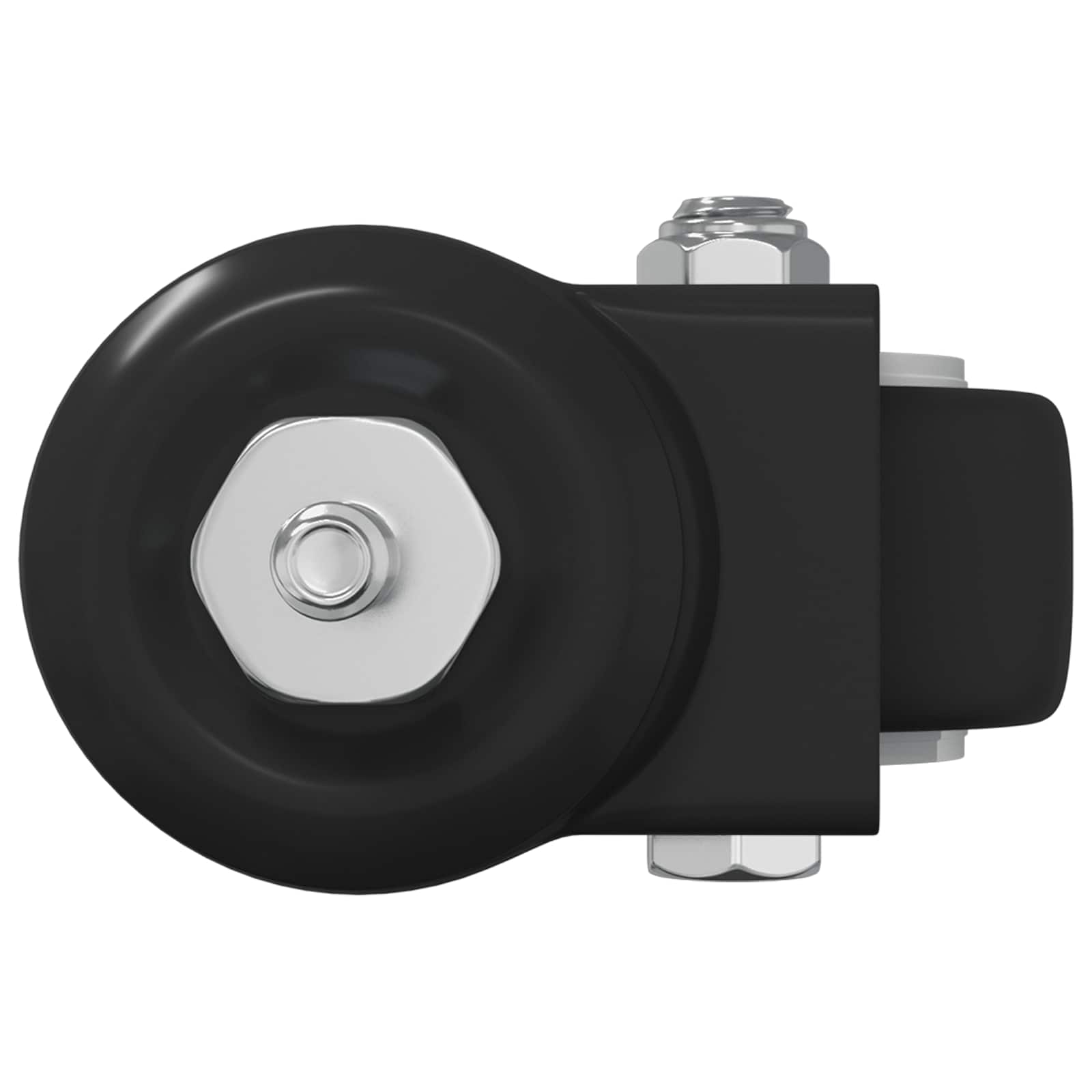 Στρόφιγγα 2 pcs Μαύρο 40,4 x 40,4 x 19,7 χιλ Σίδερο και νάιλον - Pakobazaar