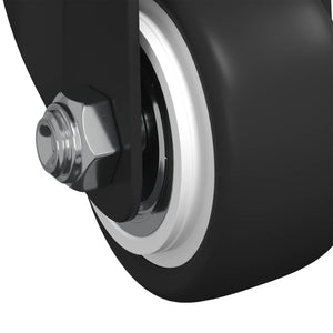 Στρόφιγγα 12 pcs Μαύρο 40,4 x 40,4 x 19,7 χιλ Σίδερο και νάιλον - Pakobazaar