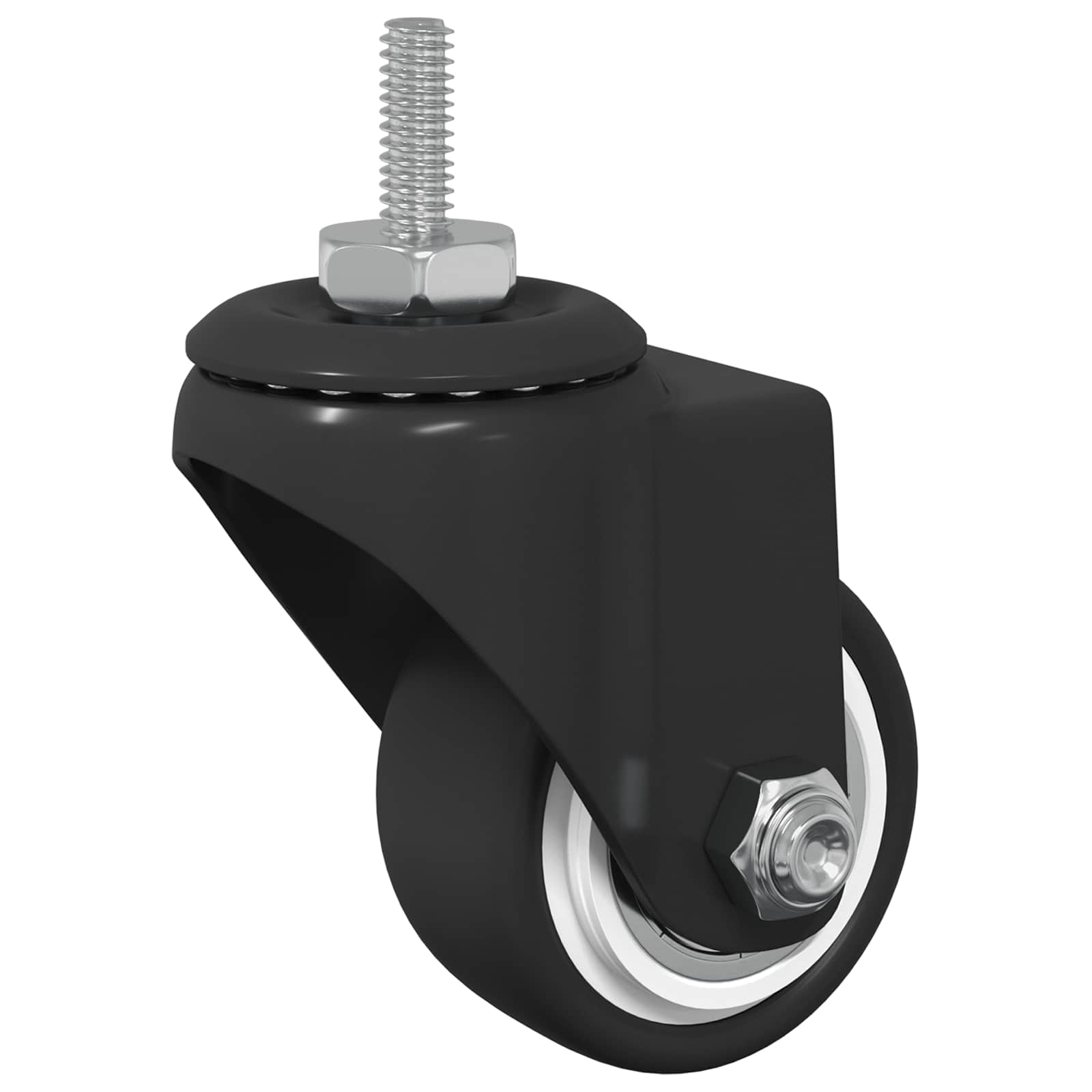 Στρόφιγγα 12 pcs Μαύρο 40,4 x 40,4 x 19,7 χιλ Σίδερο και νάιλον - Pakobazaar