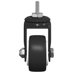 Στρόφιγγα 12 pcs Μαύρο 40,4 x 40,4 x 19,7 χιλ Σίδερο και νάιλον - Pakobazaar