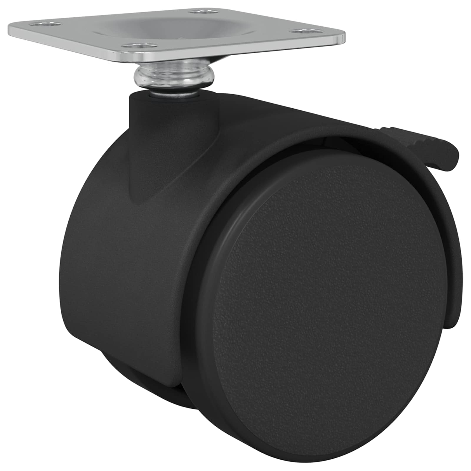 Τροχός 12 pcs Μαύρο 39,5 x 39,5 x 37,8 χιλ - Pakobazaar