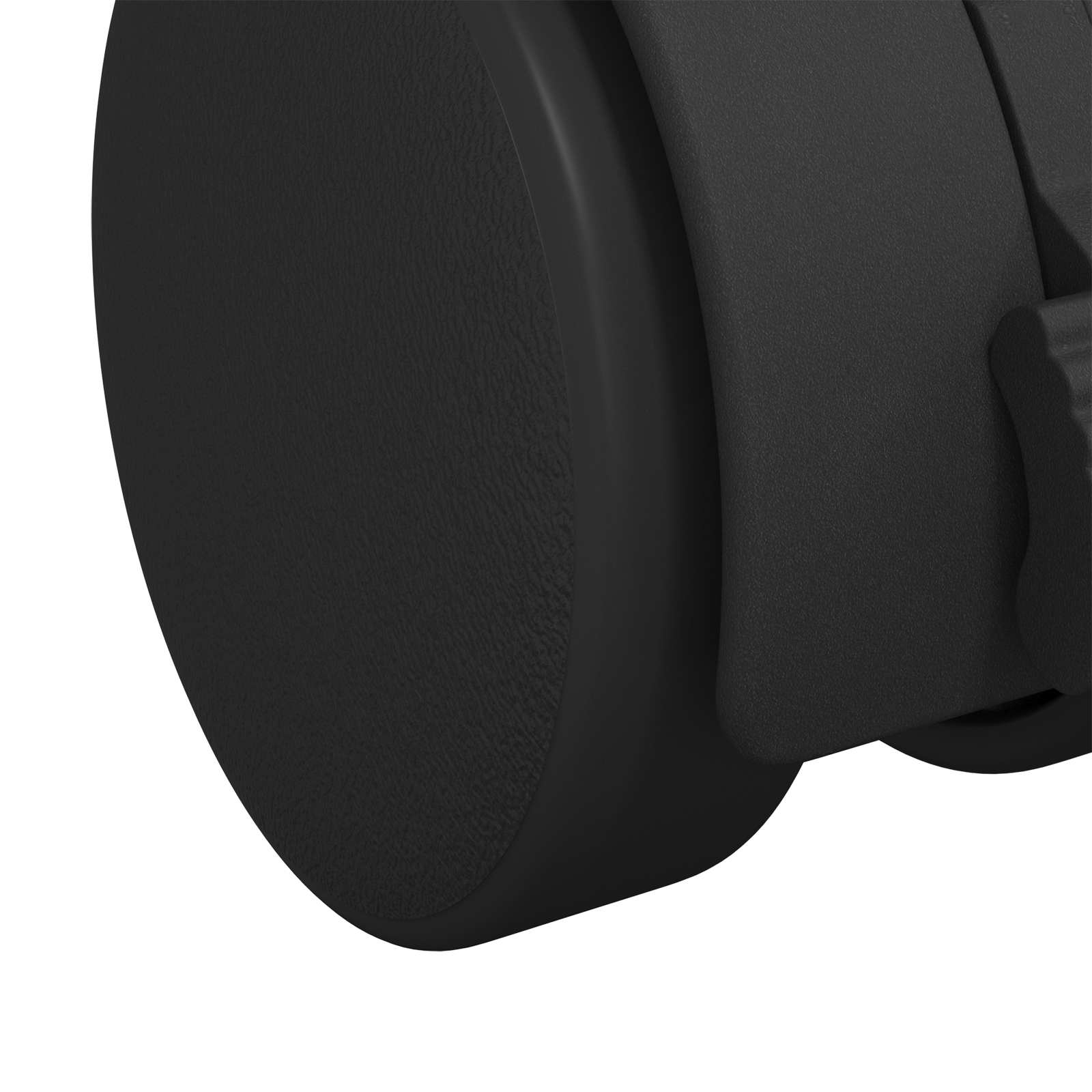 Τροχίσκος 2 pcs Μαύρο και Ασημί 40,1 x 40,1 x 37,8 χλστ - Pakobazaar