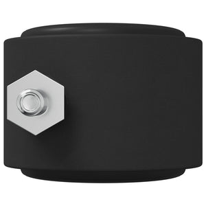 Ρόδες 2 pcs Μαύρο 40,1 x 37,8 χιλ PP και Σίδερο - Pakobazaar
