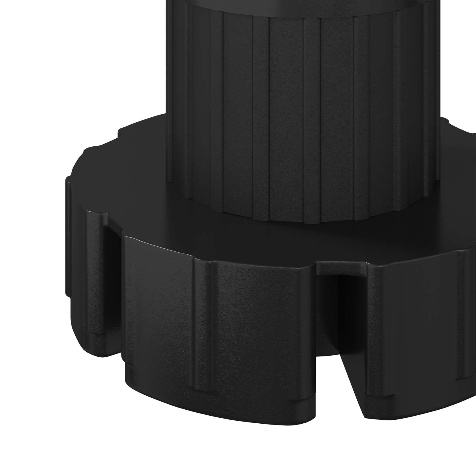 Πόδια Επίπλων Ρυθμιζόμενος 2 pcs Μαύρο 46 x 46 x 128 mm PP