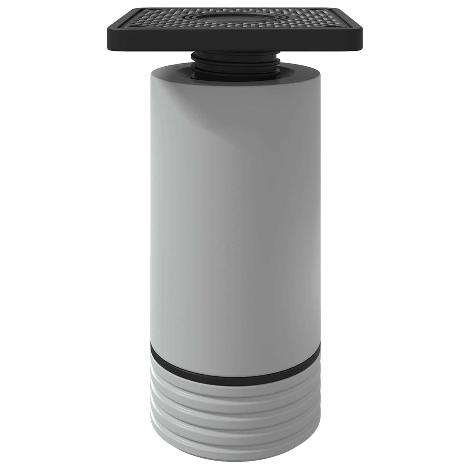 Πόδια Επίπλων Ρυθμιζόμενος 2 pcs Λευκό 64 x 64 x 100 mm PP