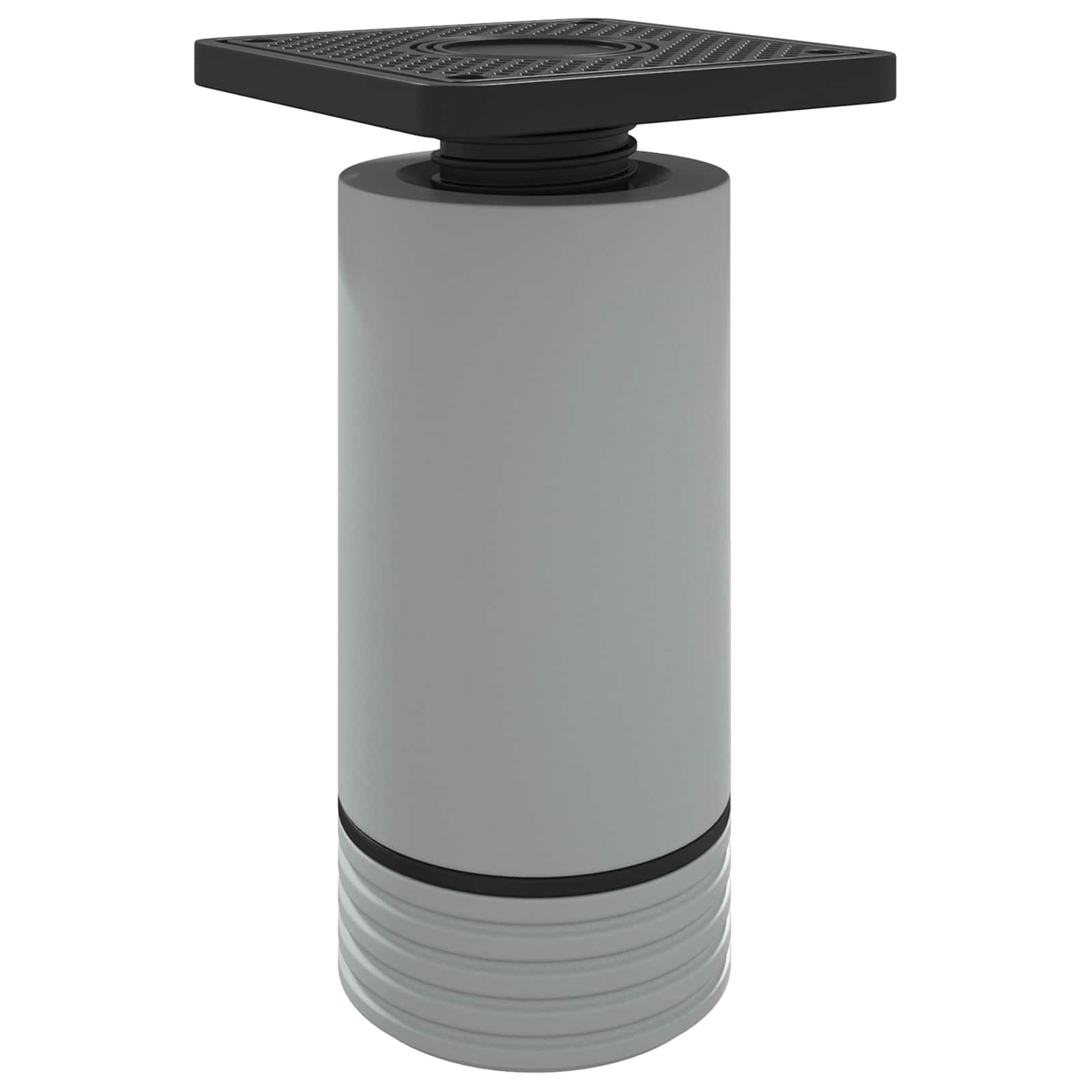 Πόδια Επίπλων Ρυθμιζόμενος 12 pcs Λευκό 64 x 64 x 100 mm PP