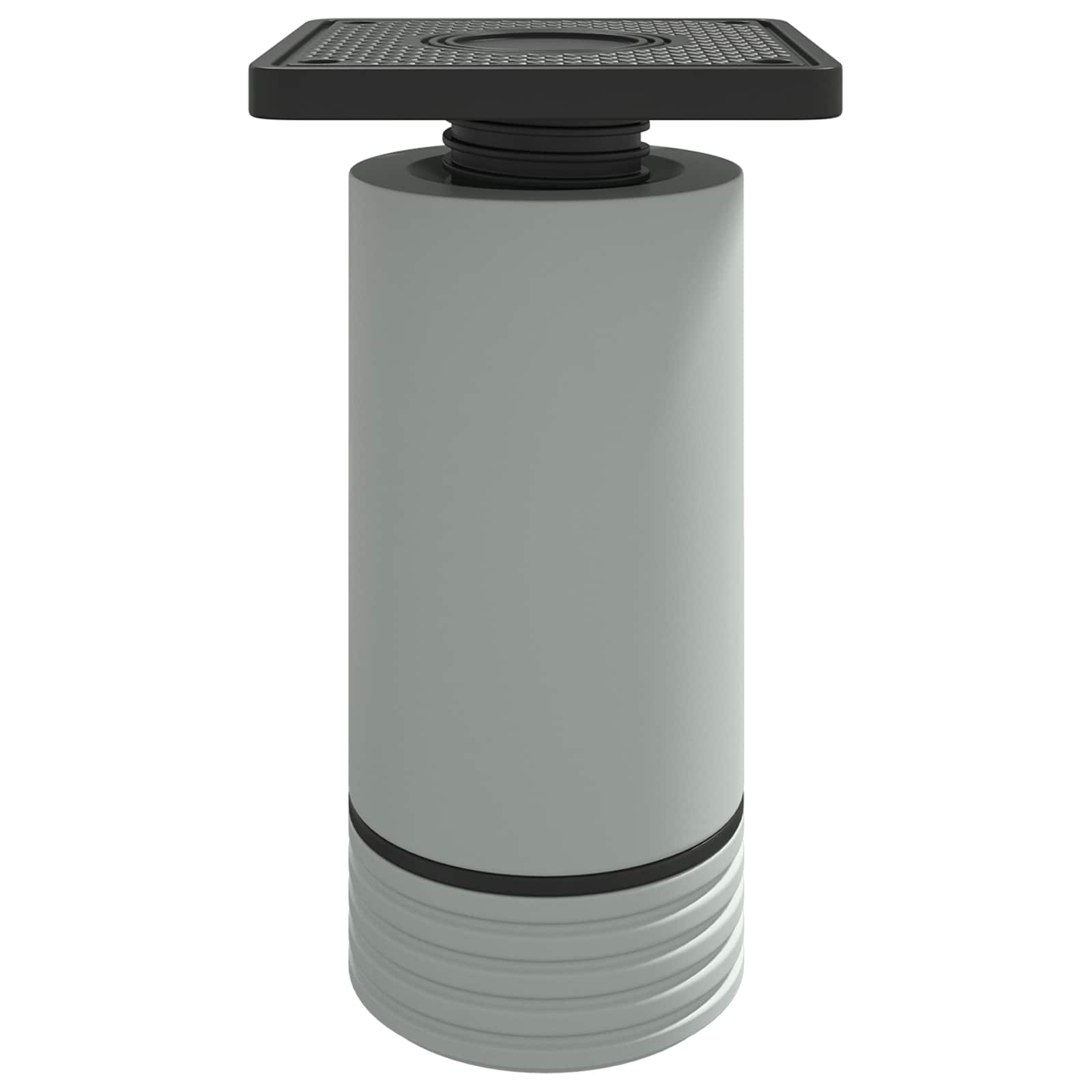 Πόδια Επίπλων Ρυθμιζόμενος 12 pcs Λευκό 64 x 64 x 100 mm PP