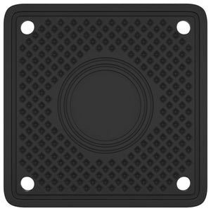Πόδια Επίπλων Ρυθμιζόμενο 12 τμχ. Λευκό 64 x 64 x 100 mm PP
