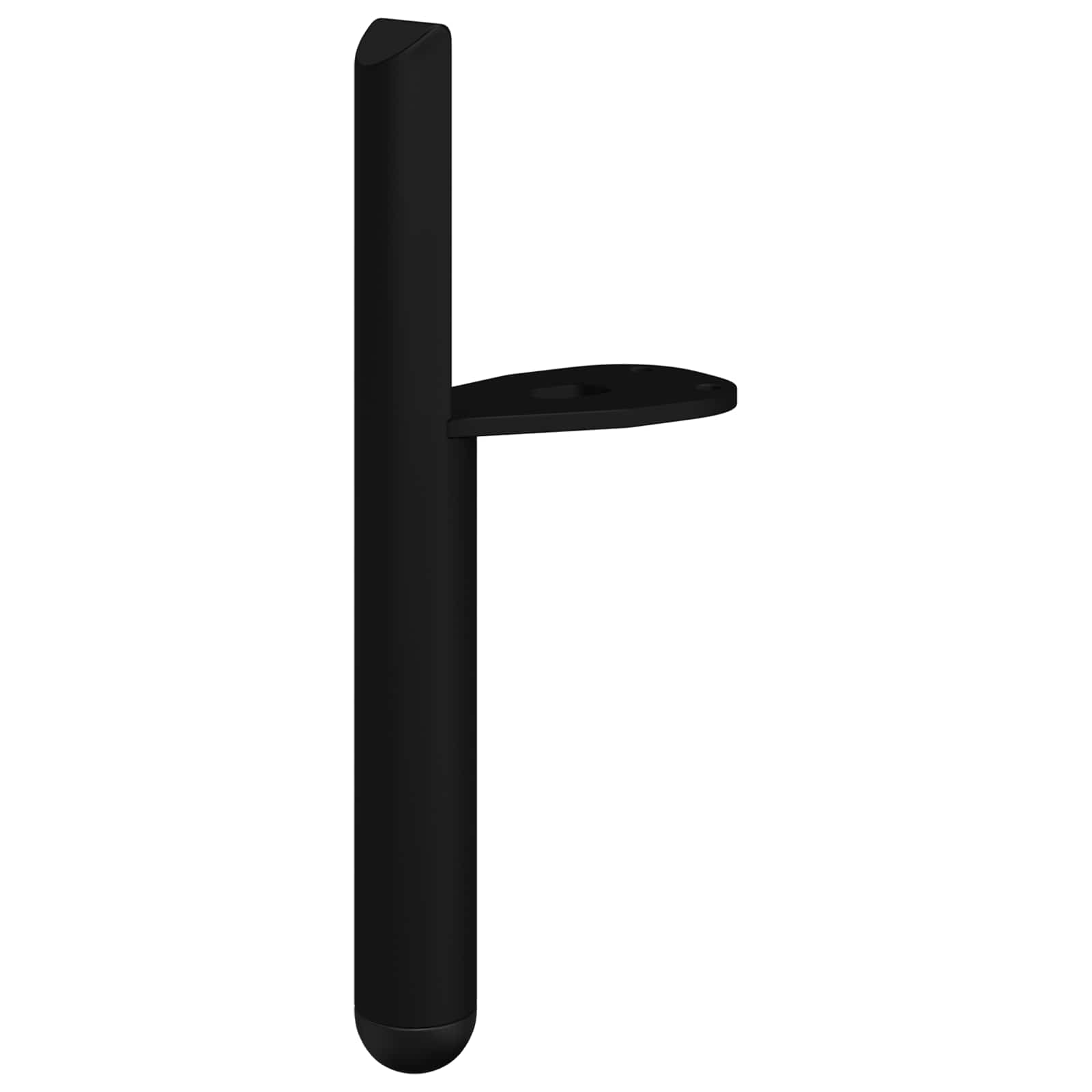 Πόδια Επίπλων 2 pcs Μαύρο 66 x 36 x 160 χιλ. Σίδερο - Pakobazaar