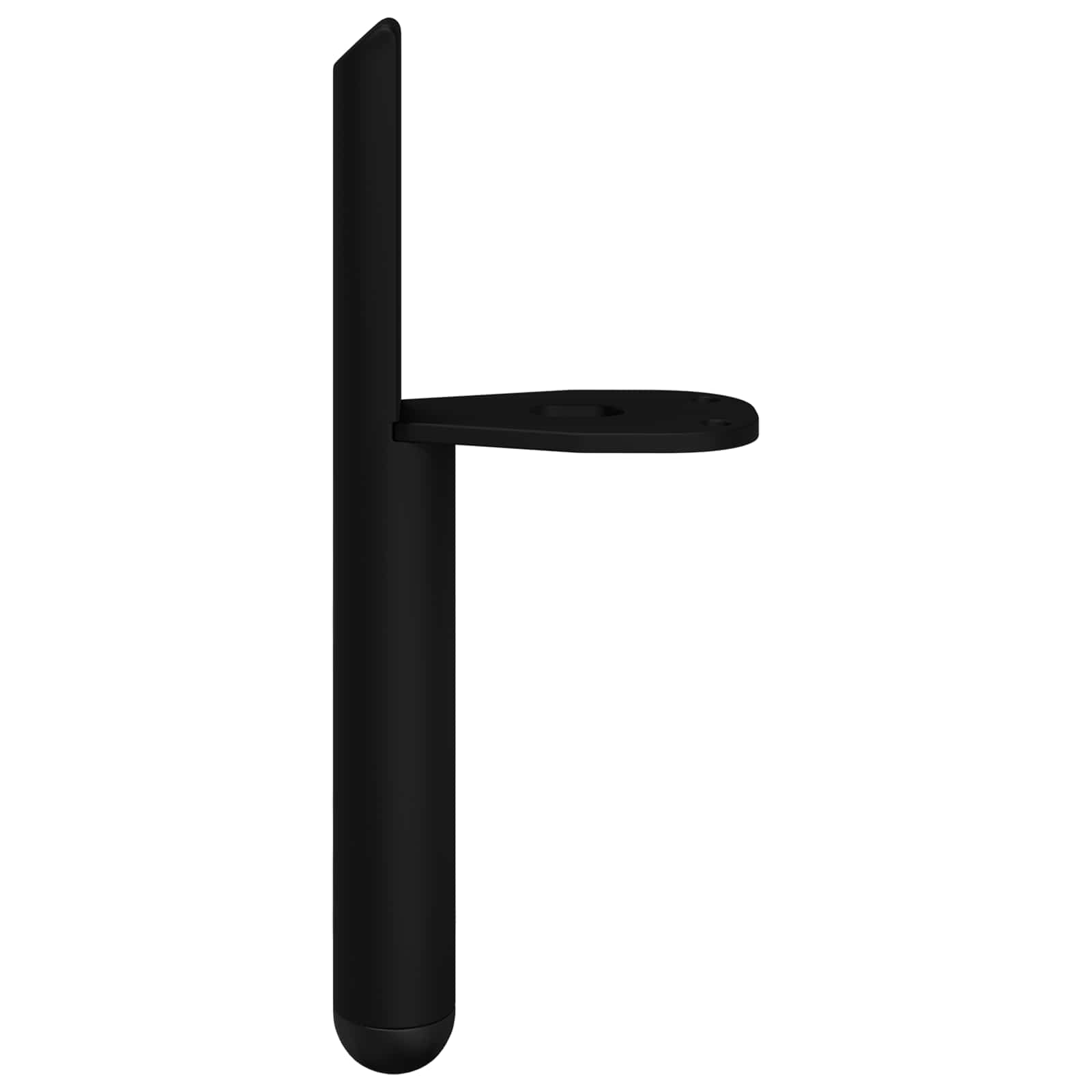 Πόδια Επίπλων 2 pcs Μαύρο 66 x 36 x 160 χιλ. Σίδερο - Pakobazaar