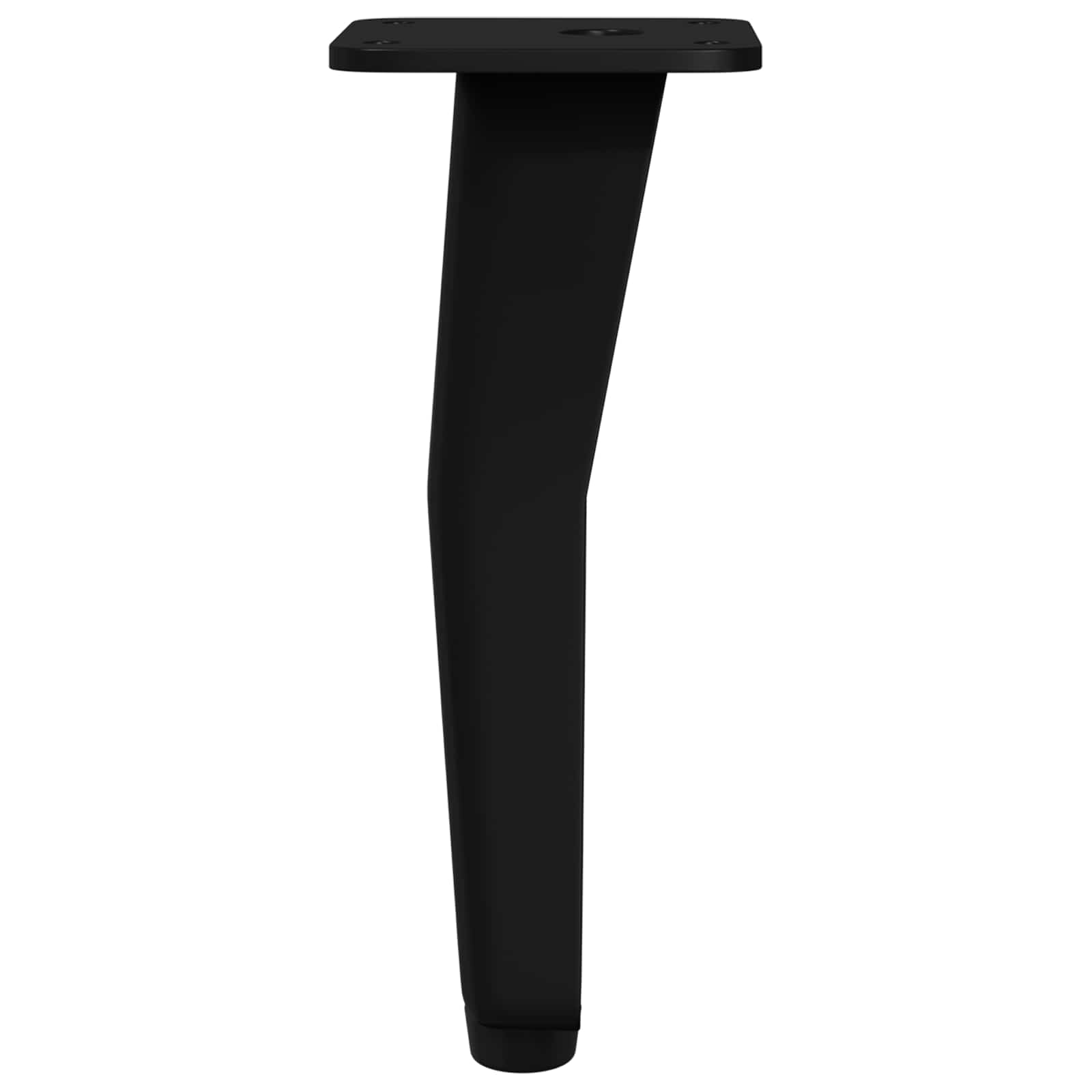 Στηρίγματα 2 pcs Μαύρο 40 x 40 x 100 mm Σίδερο