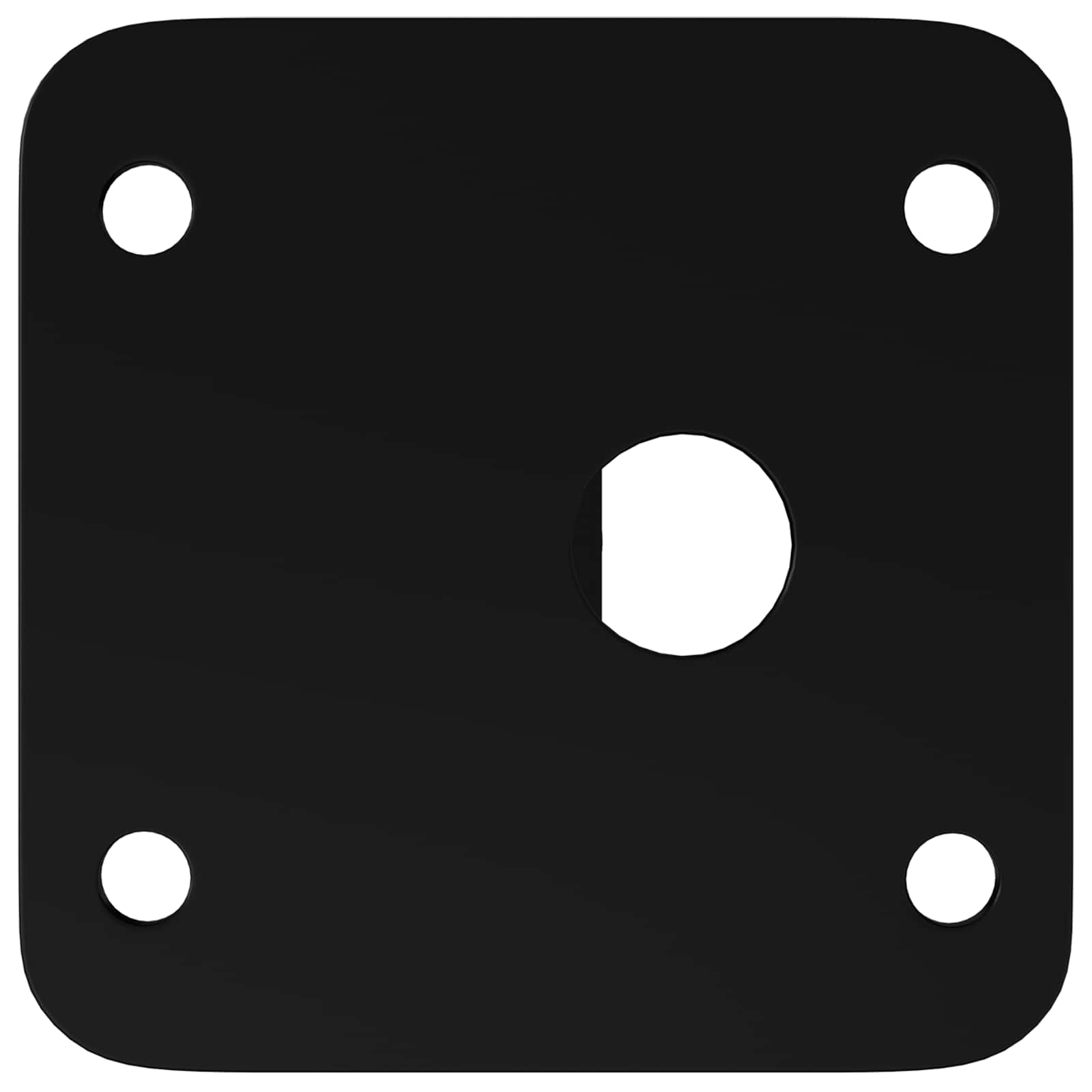 Στηρίγματα 2 pcs Μαύρο 40 x 40 x 100 mm Σίδερο